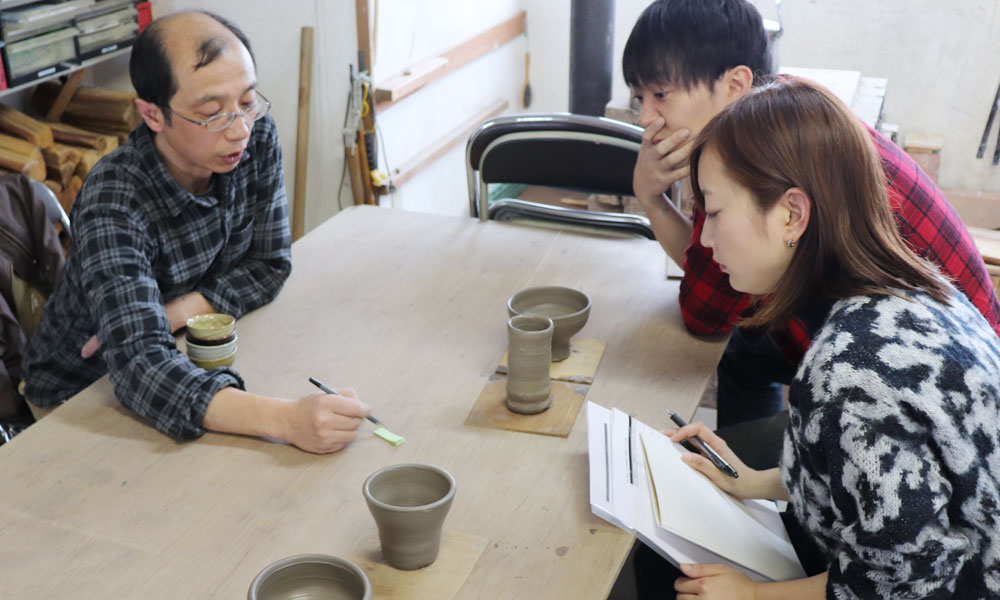 陶芸ろくろ お子様ネーム入りオリジナル器づくり【ペア】