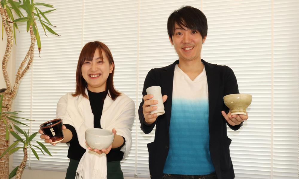 陶芸ろくろ お子様ネーム入りオリジナル器づくり【ペア】