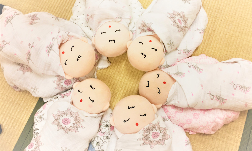 おくるみタッチケア教室