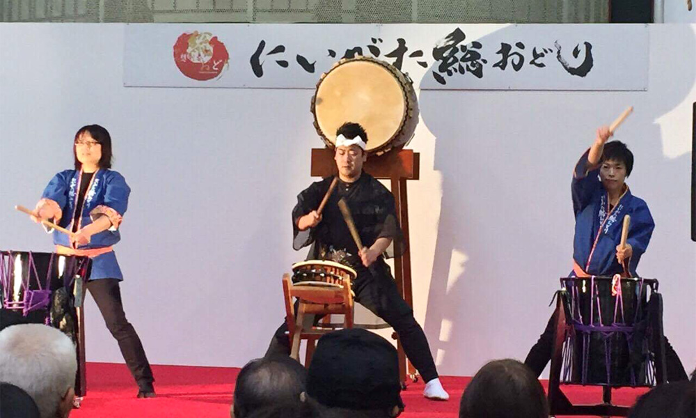 にいがた総おどり 和楽器教室体験