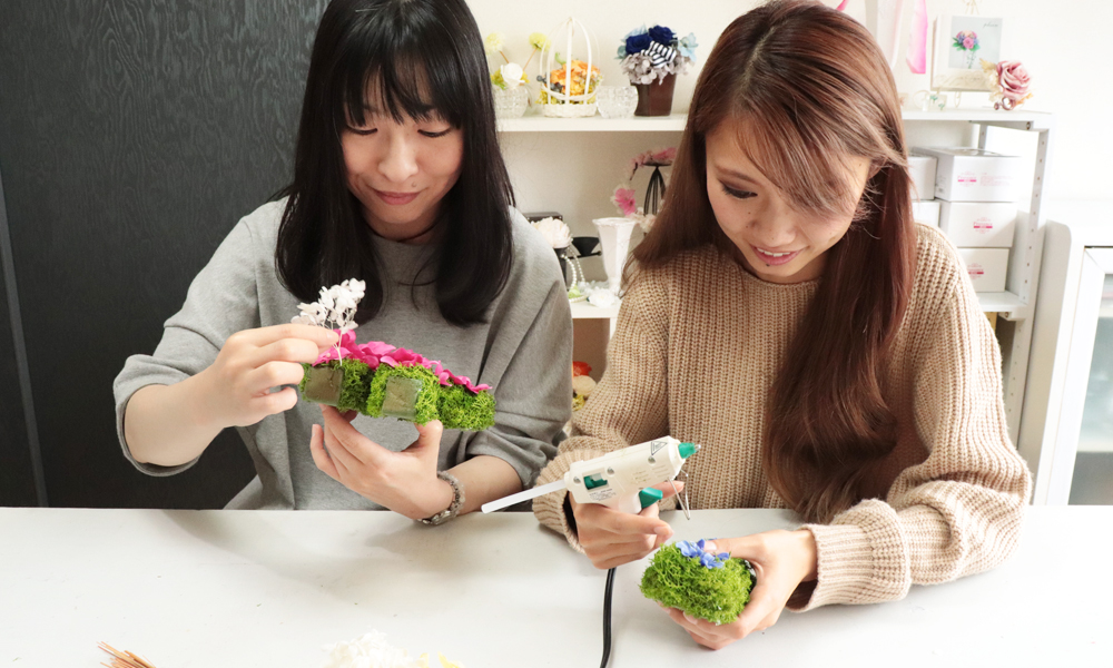 【360°限定】ペアアルファベットモス作り【ペア】