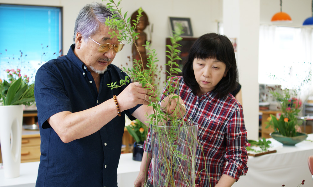 草月流いけばな体験