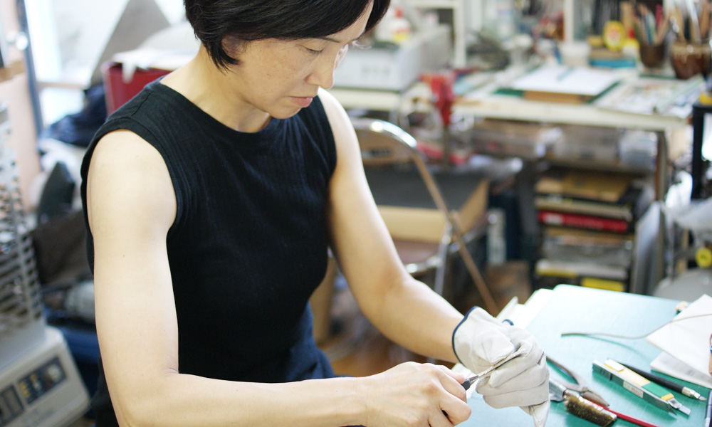 鋳金アクセサリー作り