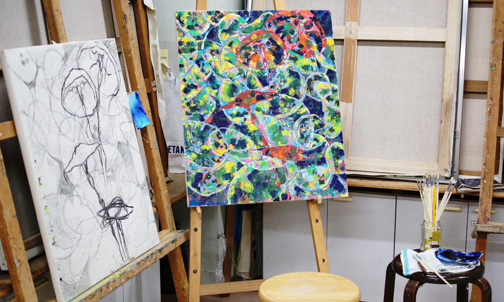 油絵体験【2回】