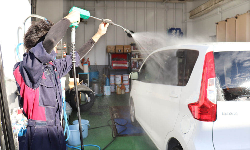 【360°限定】車のピュアキーパー+下周りサビ防止コート