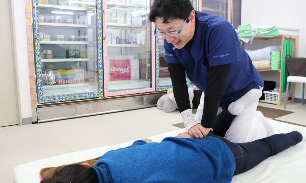 頭蓋骨ドライヘッドスパによるたるみケア【全身骨格調整付き】
