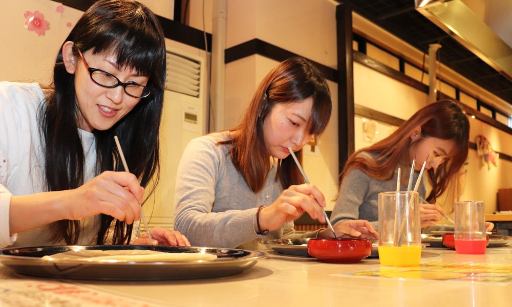 超特大お絵かきせんべい焼き体験【4人】