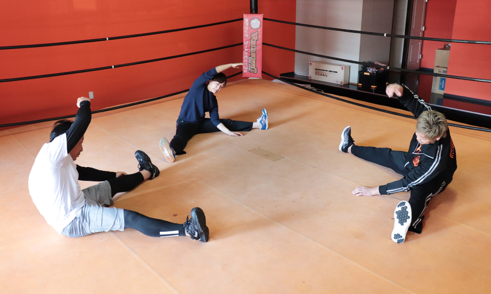プロレストレーニングジムでフィットネス【2回】