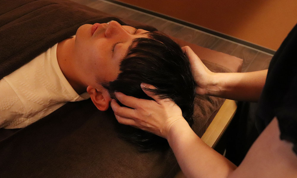 快眠ドライヘッドスパ